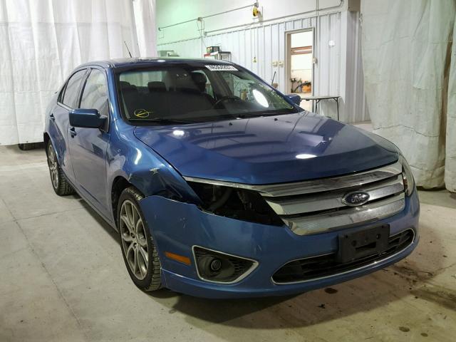 3FAHP0HA1AR267912 - 2010 FORD FUSION SE BLUE photo 1