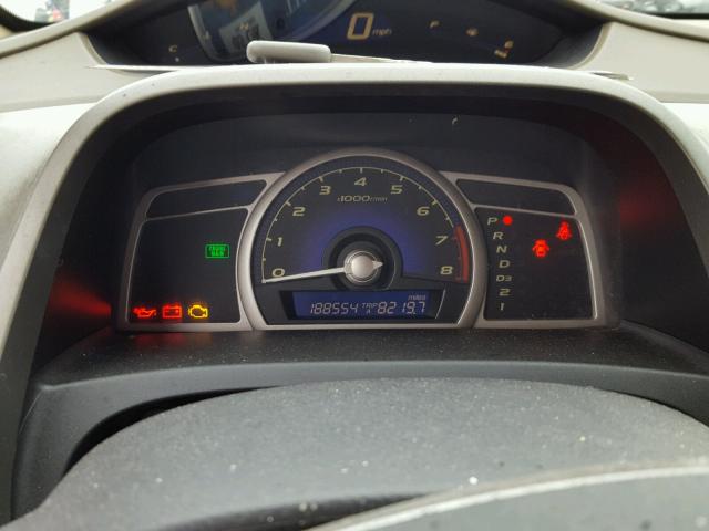 1HGFA16826L093817 - 2006 HONDA CIVIC EX Ağ foto 8