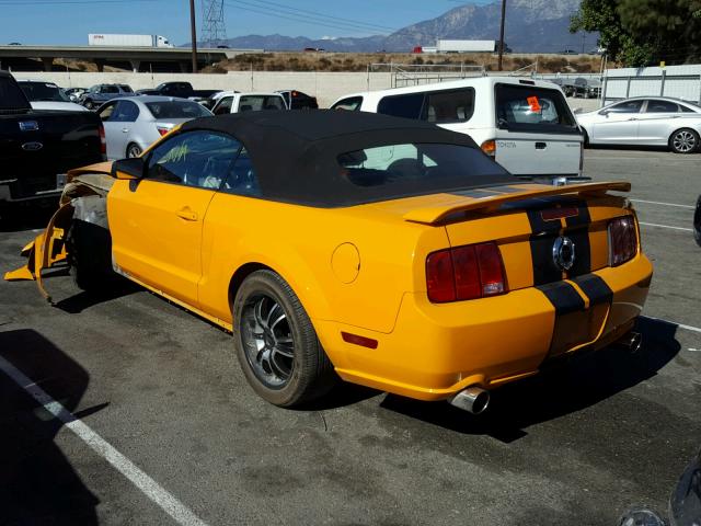 1ZVHT85H985108829 - 2008 FORD MUSTANG GT ORANGE photo 3