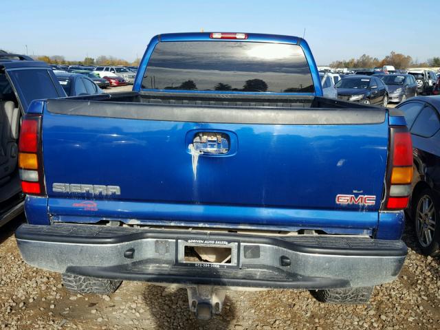 1GTEK14T04Z115483 - 2004 GMC NEW SIERRA BLUE photo 6