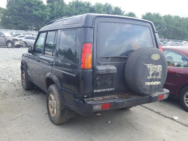 SALTL16443A814762 - 2003 LAND ROVER DISCOVERY BLACK photo 3