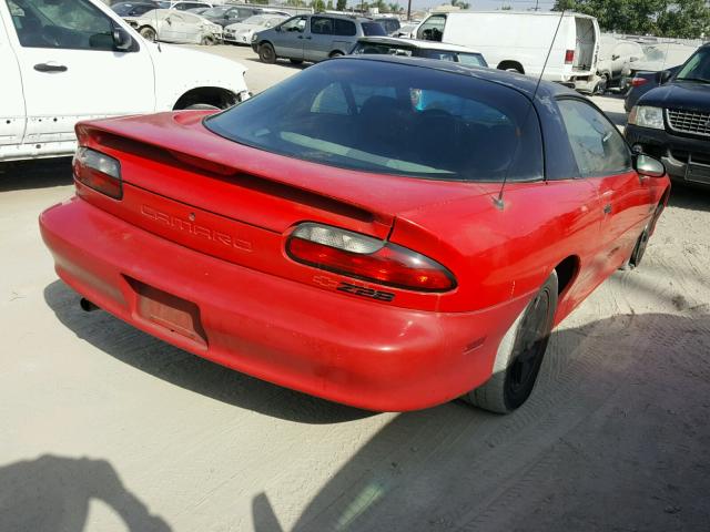 2G1FP22P6R2108221 - 1994 CHEVROLET CAMARO Z28 RED photo 4