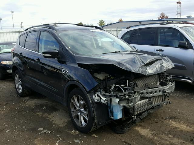 1FMCU9HX8DUC21332 - 2013 FORD ESCAPE SEL BLACK photo 1