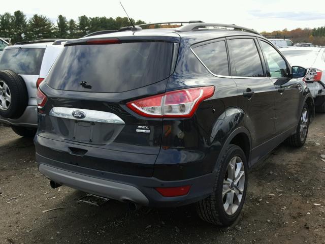 1FMCU9HX8DUC21332 - 2013 FORD ESCAPE SEL BLACK photo 4