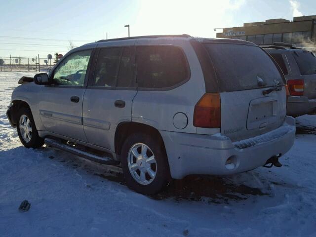 1GKDT13S542395254 - 2004 GMC ENVOY SILVER photo 3