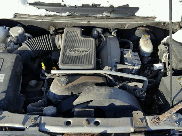 1GKDT13S542395254 - 2004 GMC ENVOY SILVER photo 7