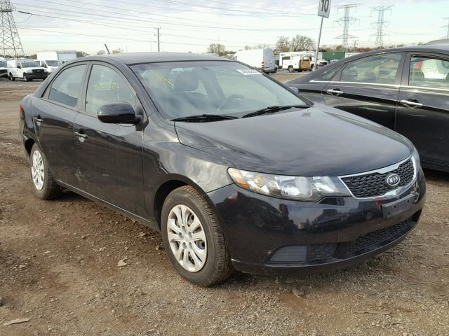 KNAFU4A20C5539857 - 2012 KIA FORTE EX BLACK photo 1