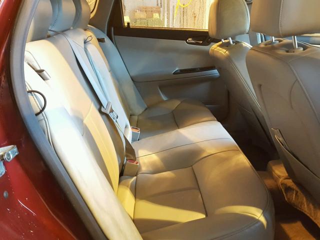 2G1WD58C879365870 - 2007 CHEVROLET IMPALA SUP 红色 照片 6