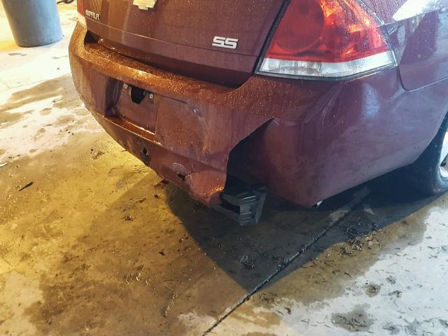 2G1WD58C879365870 - 2007 CHEVROLET IMPALA SUP 红色 照片 9