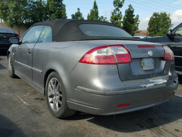 YS3FD79Y846003398 - 2004 SAAB 9-3 GRAY photo 3