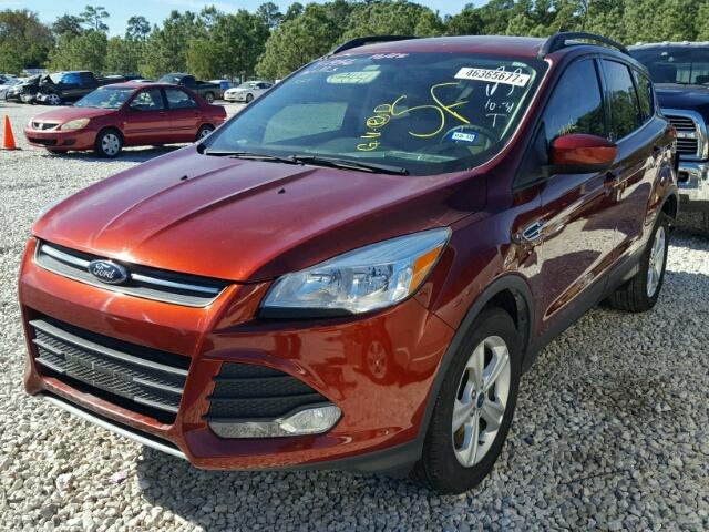 1FMCU0GX4EUB79224 - 2014 FORD ESCAPE SE BURGUNDY photo 2