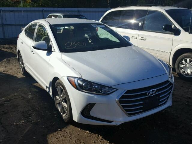 5NPD84LF5HH089726 - 2017 HYUNDAI ELANTRA SE WHITE photo 1