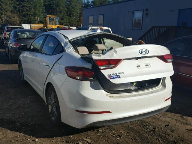 5NPD84LF5HH089726 - 2017 HYUNDAI ELANTRA SE WHITE photo 3