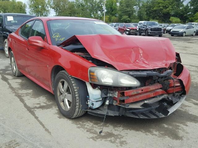 2G2WP552581132978 - 2008 PONTIAC GRAND PRIX Червоний фото 1