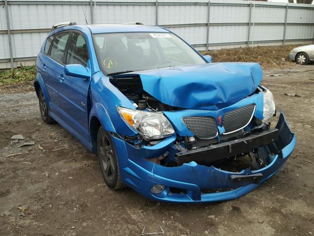 5Y2SL678X7Z420997 - 2007 PONTIAC VIBE BLUE photo 1