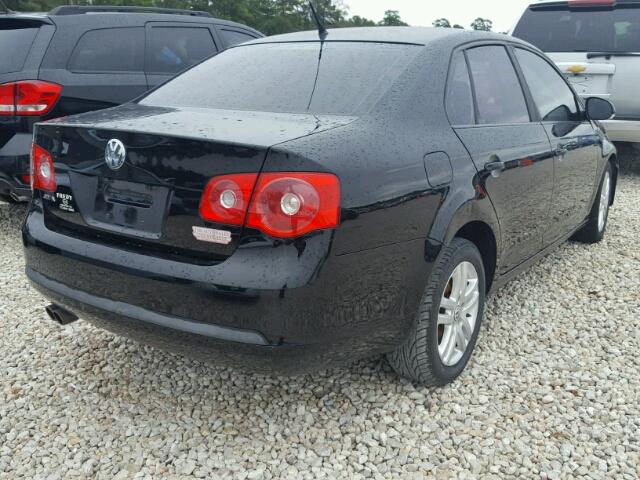 3VWGF71K07M024227 - 2007 VOLKSWAGEN JETTA BLACK photo 4