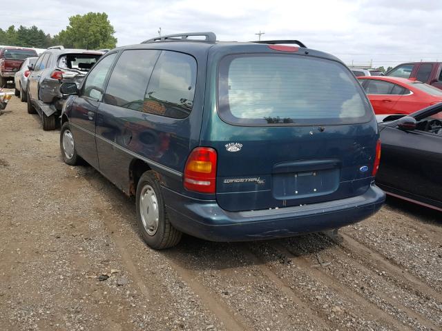 2FMDA5147SBD50753 - 1995 FORD WINDSTAR W GREEN photo 3