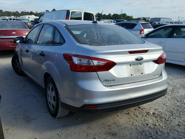 1FADP3E21EL148985 - 2014 FORD FOCUS S SILVER photo 3