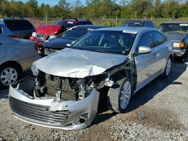 4T1BK1EB8DU036306 - 2013 TOYOTA AVALON BAS SILVER photo 2