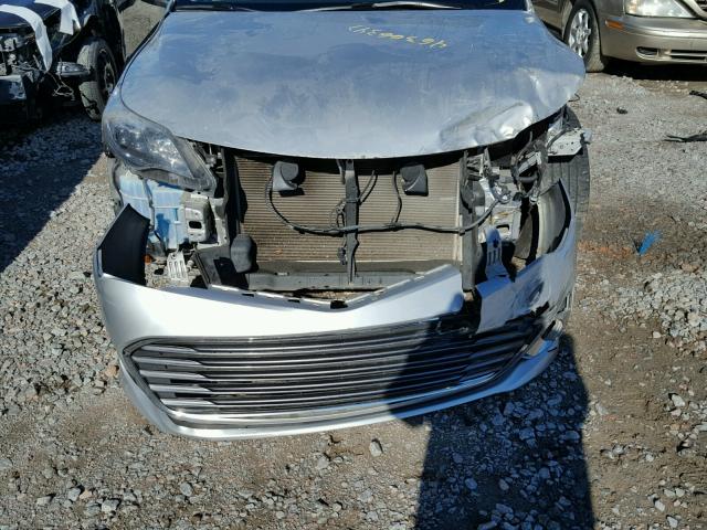 4T1BK1EB8DU036306 - 2013 TOYOTA AVALON BAS SILVER photo 9