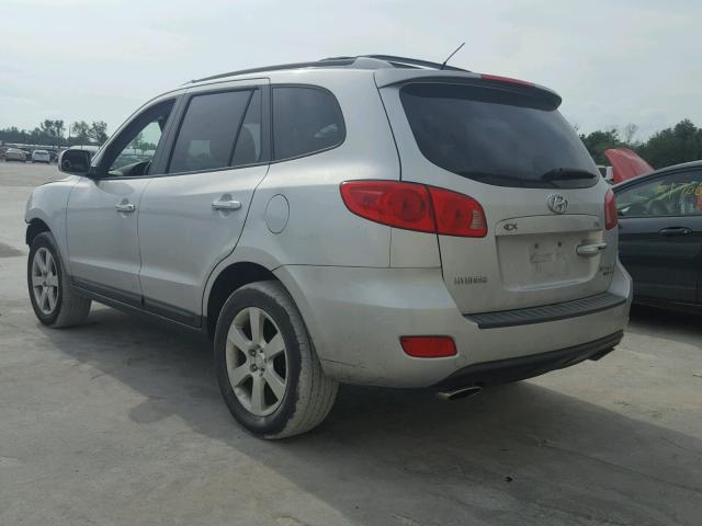 5NMSH73E47H010624 - 2007 HYUNDAI SANTA FE S SILVER photo 3