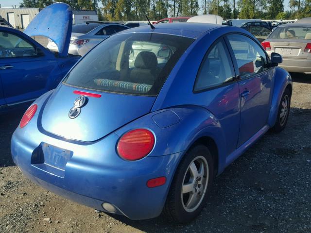 3VWBB61C3WM041725 - 1998 VOLKSWAGEN BEETLE BLUE photo 4