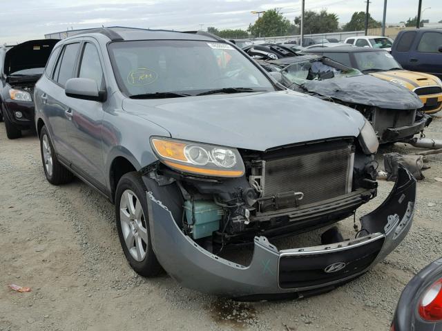 5NMSH13E28H128671 - 2008 HYUNDAI SANTA FE S GRAY photo 1