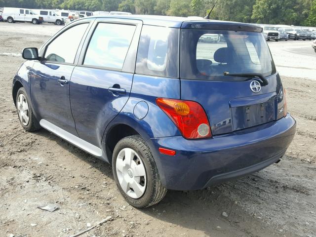 JTKKT624650104334 - 2005 TOYOTA SCION XA ლურჯი ფოტო 3