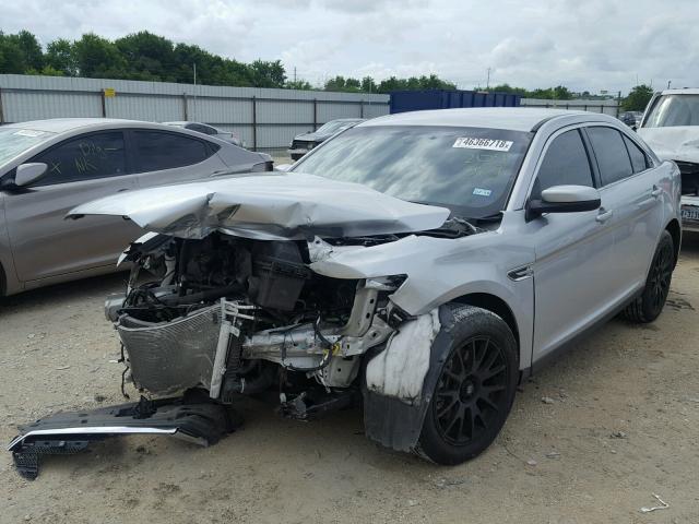 1FAHP2E82FG209089 - 2015 FORD TAURUS SEL SILVER photo 2