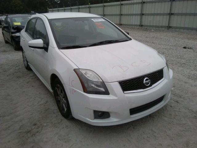 3N1AB6AP5CL614517 - 2012 NISSAN SENTRA 2.0 WHITE photo 1