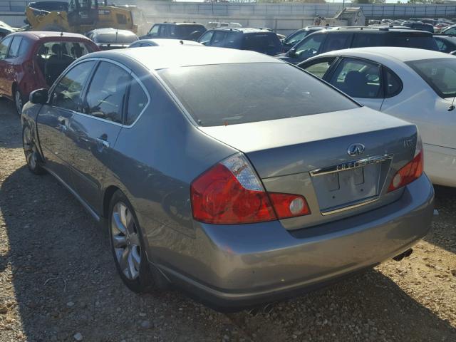 JNKAY01E17M312711 - 2007 INFINITI M35 BASE GRAY photo 3