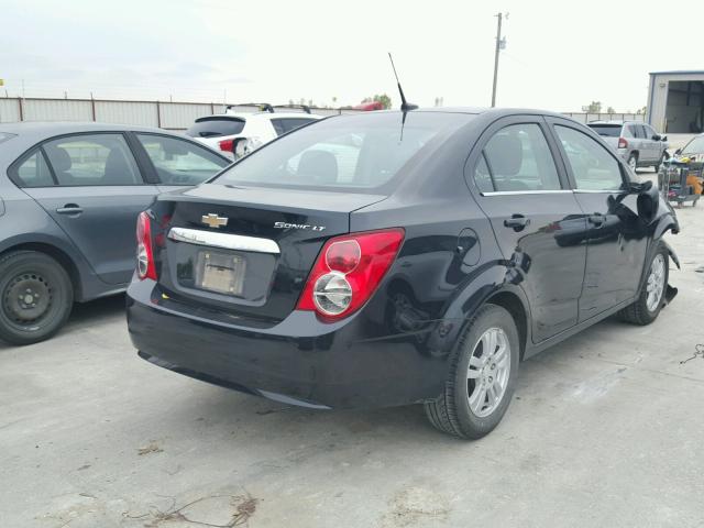 1G1JC5SH9E4193298 - 2014 CHEVROLET SONIC LT 黑色 照片 4