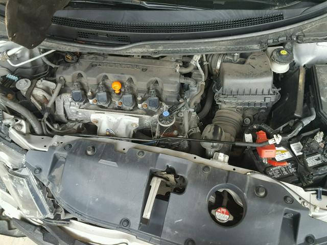 19XFB2F94DE229753 - 2013 HONDA CIVIC EXL Srebrny zdjęcie 7