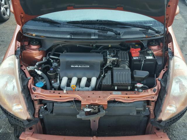 JHMGD38657S029066 - 2007 HONDA FIT S 橙色 照片 7
