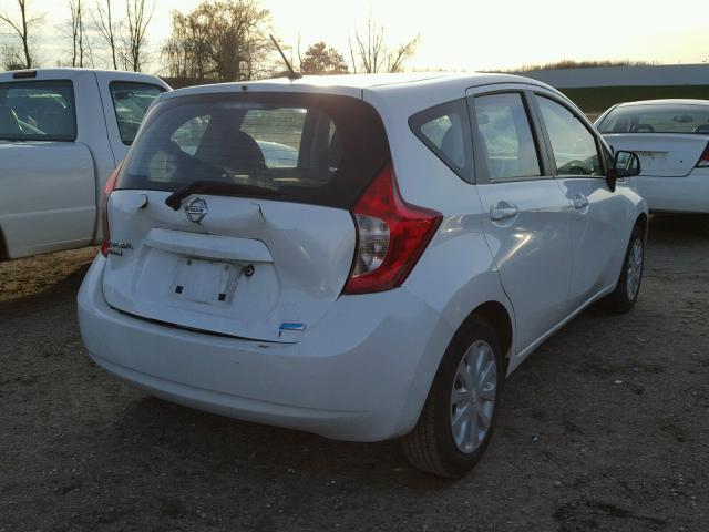 3N1CE2CP2EL392978 - 2014 NISSAN VERSA NOTE WHITE photo 4