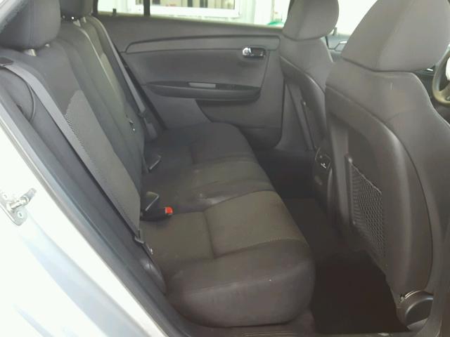 1G1ZC5E03CF274064 - 2012 CHEVROLET MALIBU 1LT ვერცხლისფერი ფოტო 6