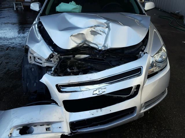 1G1ZC5E03CF274064 - 2012 CHEVROLET MALIBU 1LT ვერცხლისფერი ფოტო 7