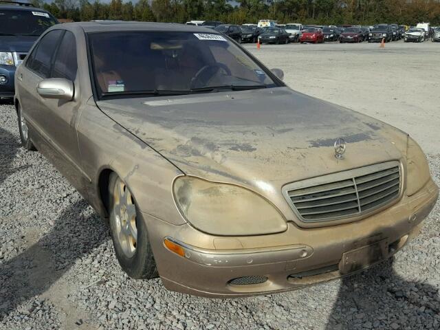WDBNG75J51A195132 - 2001 MERCEDES-BENZ S 500 GOLD photo 1