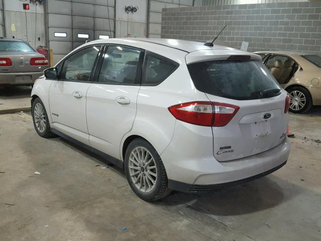 1FADP5AU4DL507330 - 2013 FORD C-MAX SE WHITE photo 3