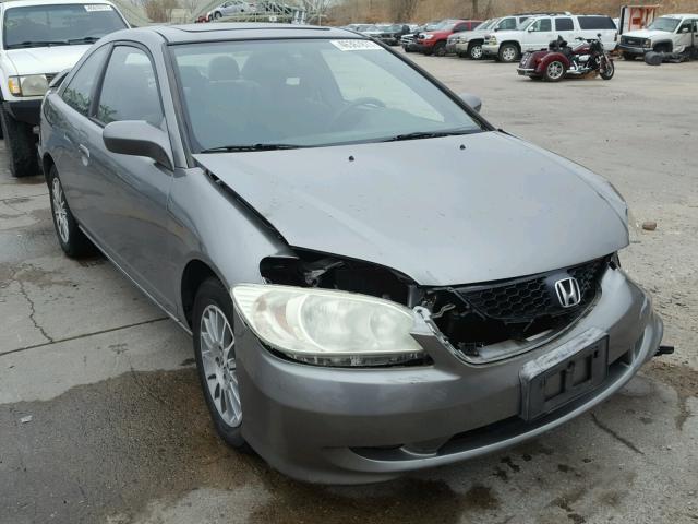 1HGEM229X5L059999 - 2005 HONDA CIVIC EX ნაცრისფერი ფოტო 1