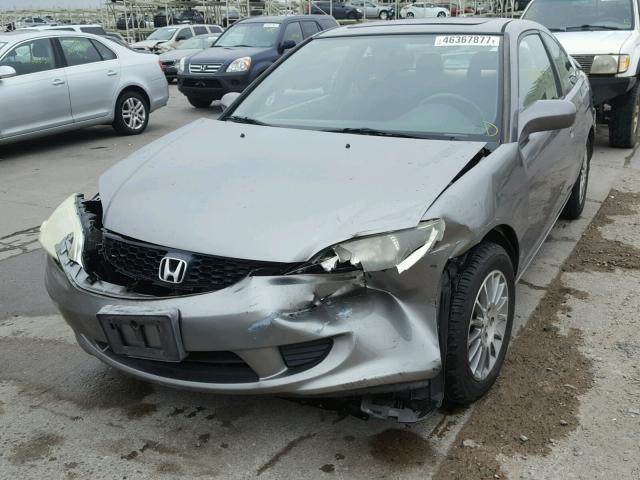 1HGEM229X5L059999 - 2005 HONDA CIVIC EX ნაცრისფერი ფოტო 2