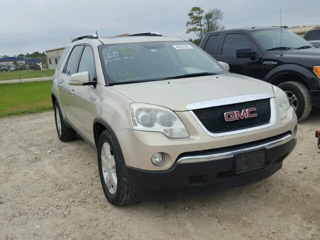 1GKER33747J167086 - 2007 GMC ACADIA SLT BEIGE photo 1