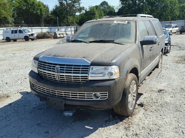 5LMJJ3J58BEJ00844 - 2011 LINCOLN NAVIGATOR BLACK photo 2