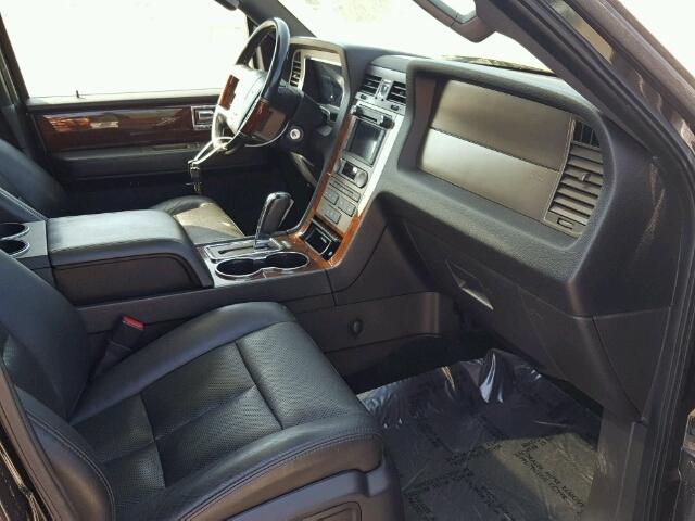 5LMJJ3J58BEJ00844 - 2011 LINCOLN NAVIGATOR BLACK photo 5