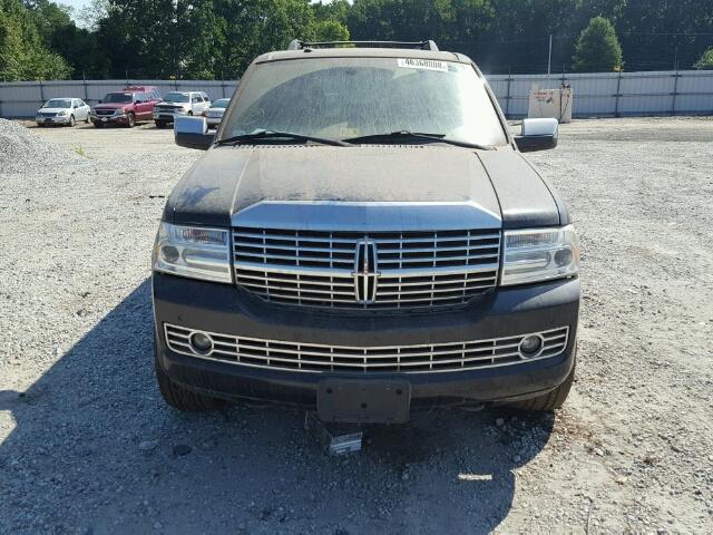 5LMJJ3J58BEJ00844 - 2011 LINCOLN NAVIGATOR BLACK photo 9