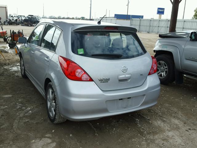 3N1BC1CP5CK238862 - 2012 NISSAN VERSA S SILVER photo 3