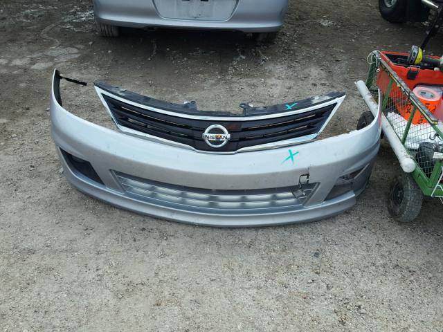 3N1BC1CP5CK238862 - 2012 NISSAN VERSA S SILVER photo 9