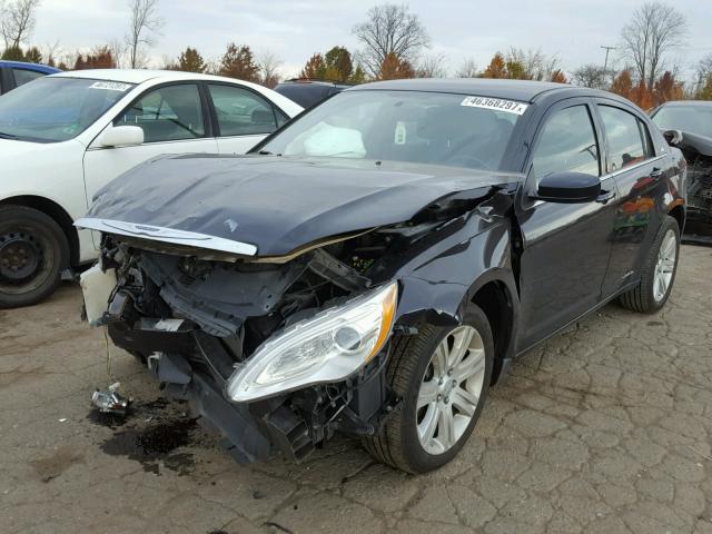 1C3CCBBB2CN124605 - 2012 CHRYSLER 200 TOURIN BLUE photo 2