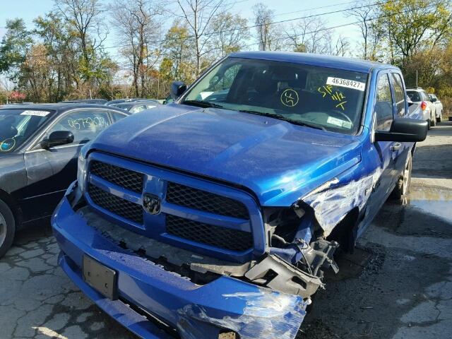 1C6RR7KT3FS619127 - 2015 RAM 1500 ST BLUE photo 2