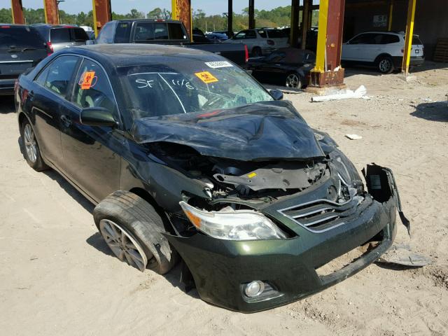 4T1BK3EK8AU607185 - 2010 TOYOTA CAMRY SE BLACK photo 1